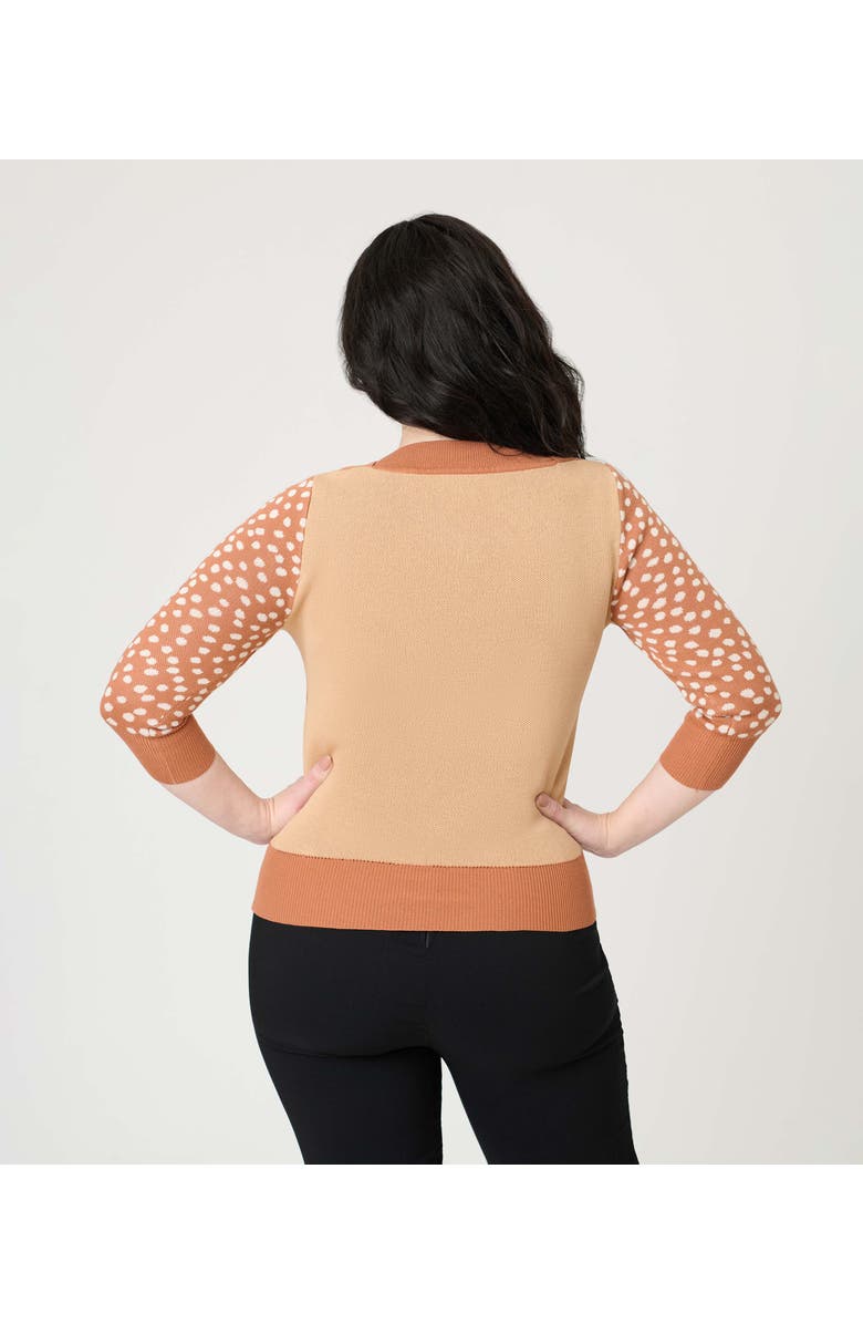 Unique Vintage Minou Sweater, Alternate, color, Beige