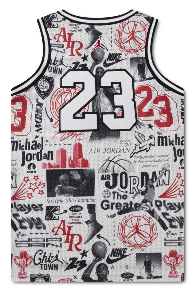 Kids' Jordan 23 Basketball Jersey, Alternate, color, NEUTRAL