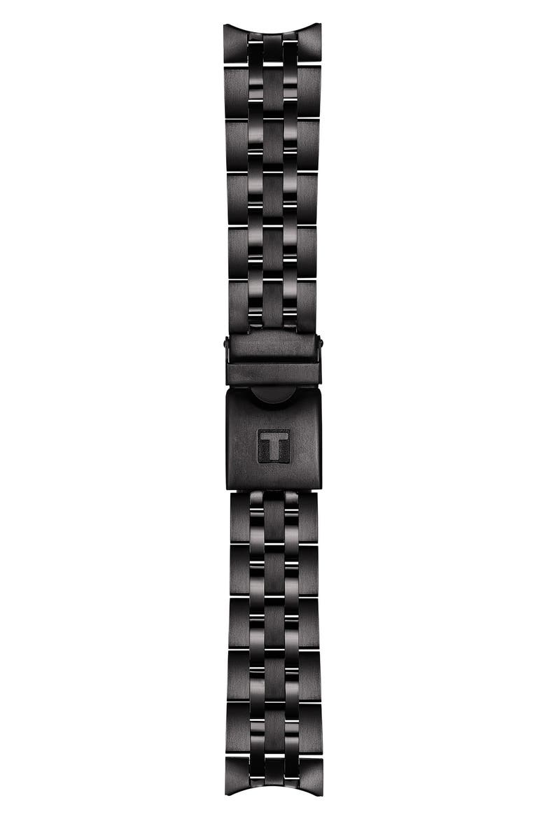T-Sport PRC 200 Bracelet Chronograph Watch, 43mm, Alternate, color, BLACK