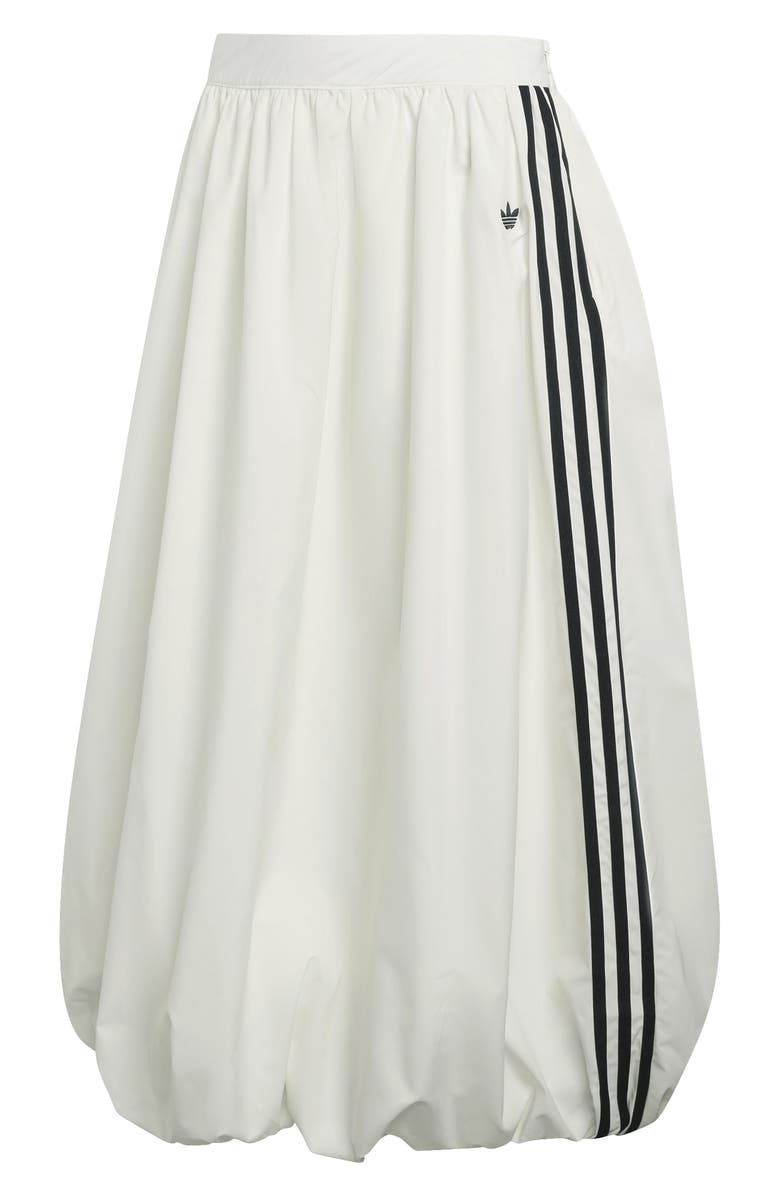 adidas Originals Long Balloon Skirt, Alternate, color, Off White