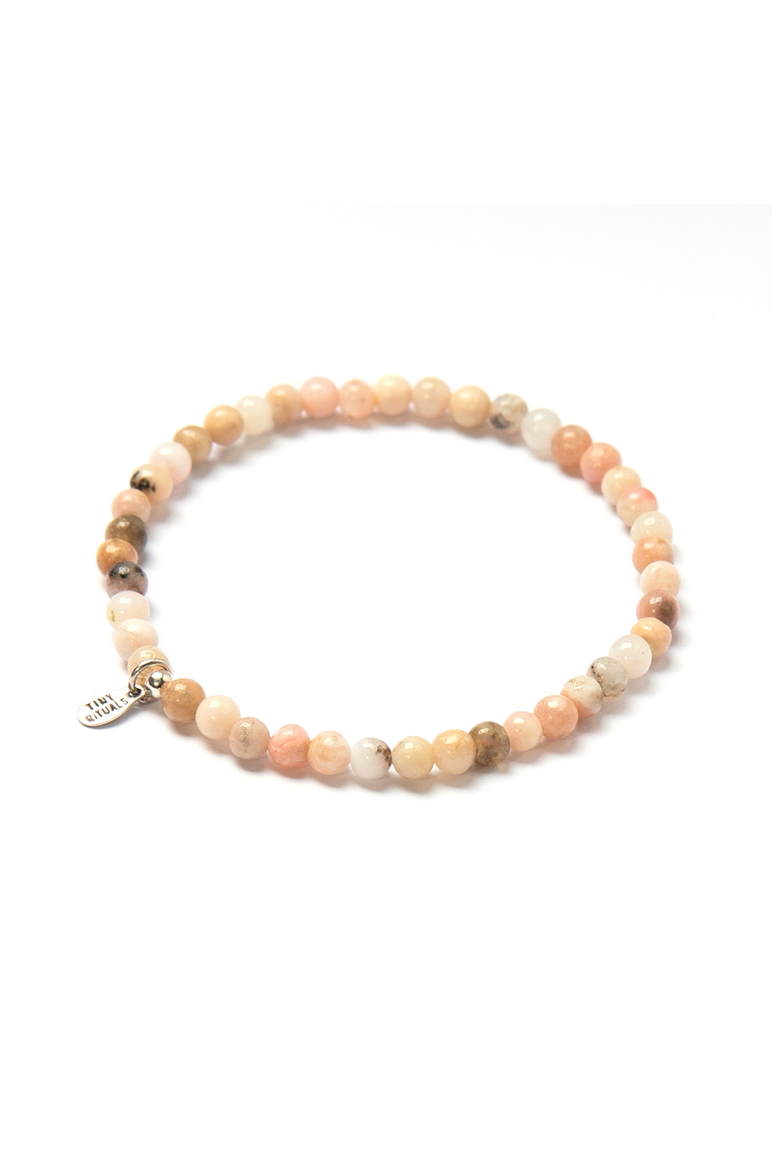 Peruvian Opal Energy Bracelet, Main, color, Pink Opal