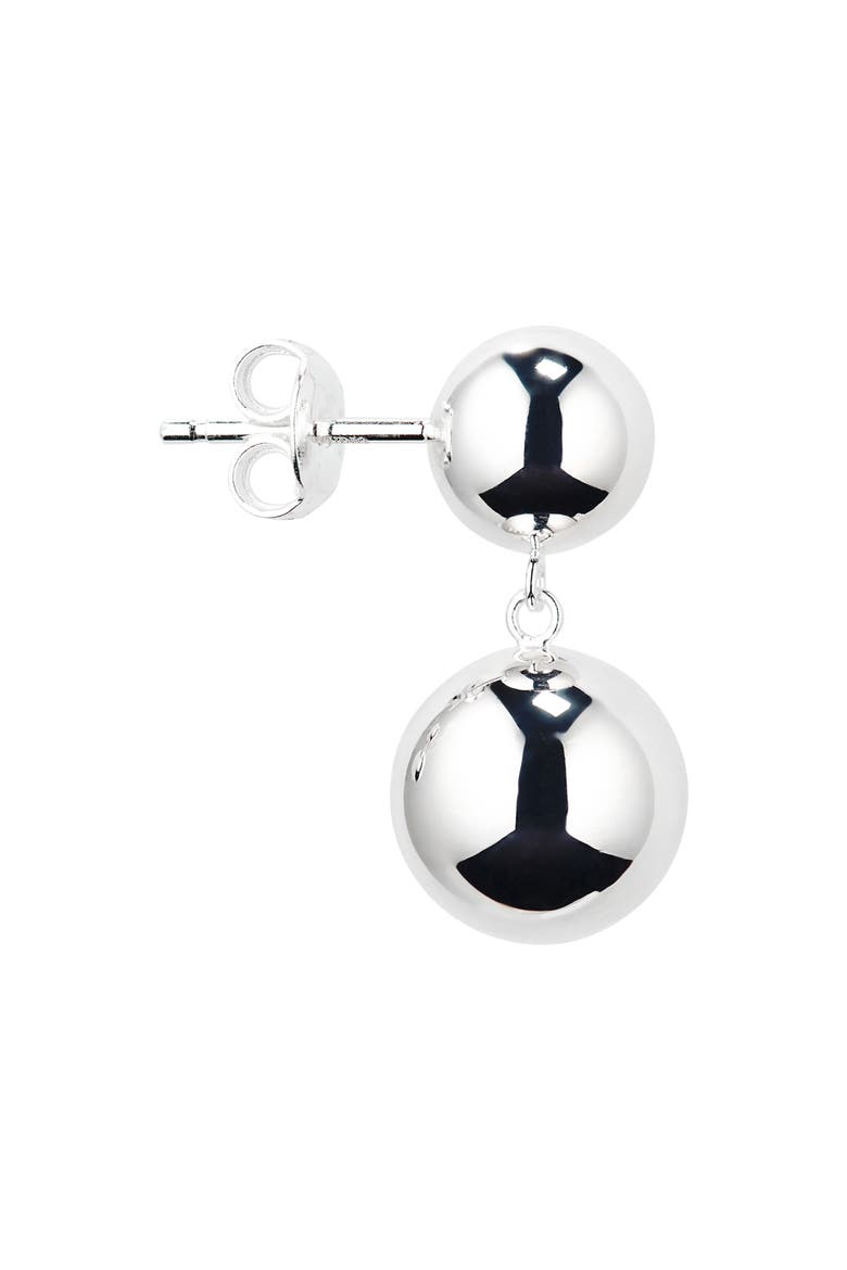 The Caroline Drop Earrings, Alternate, color, SILVER