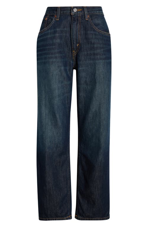 Re/done The Ollie High Rise Jeans In Barely Worn Flow In Blue
