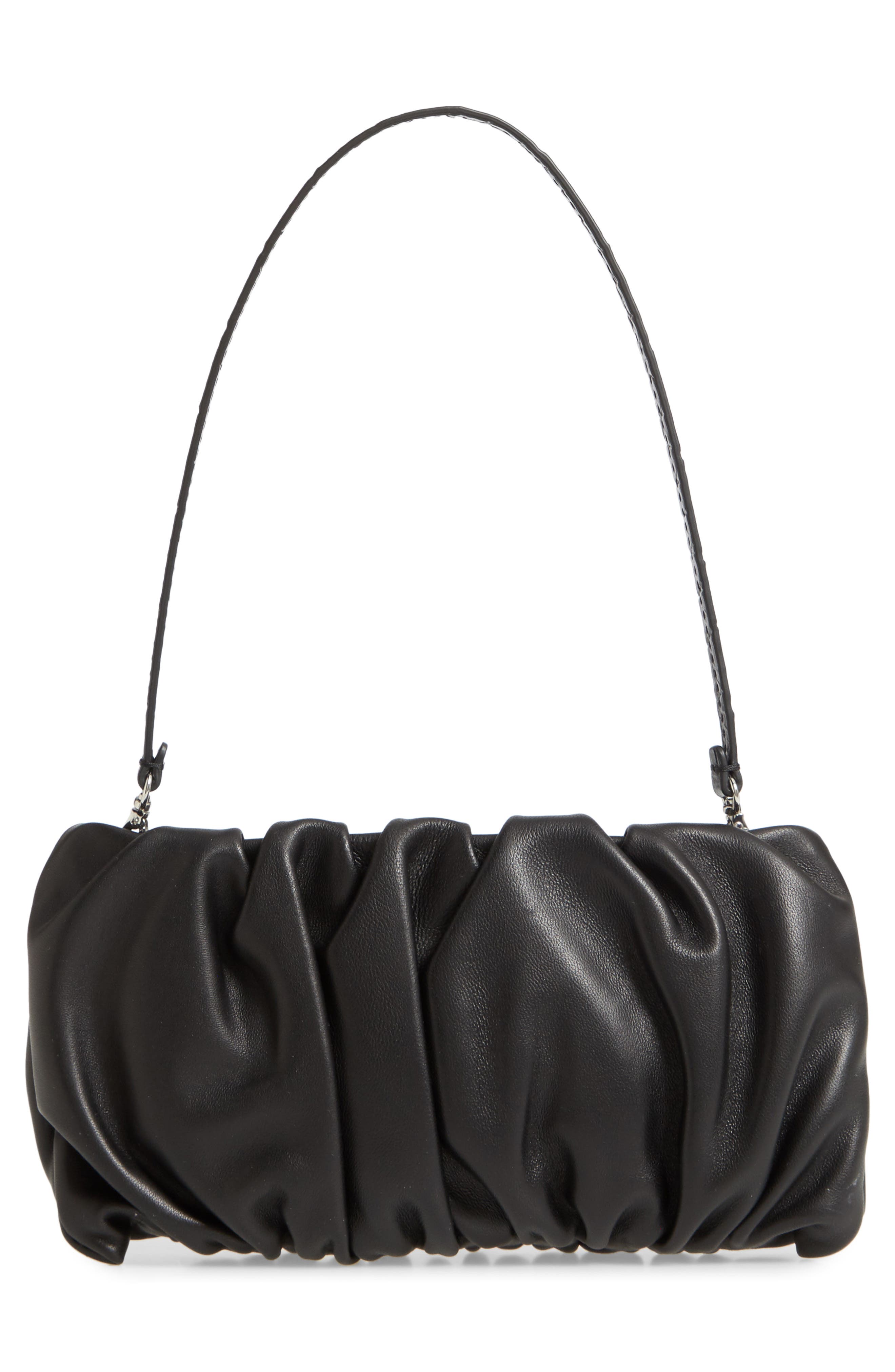 STAUD Bean Leather Clutch, Alternate, color, 