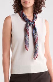 Steve Madden Paisley Square Scarf