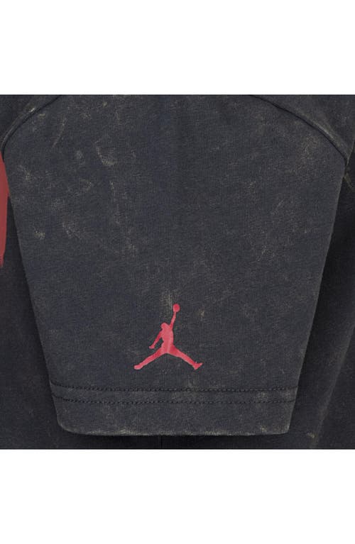 Jordan Kids' 40th Anniversary Cotton Graphic T-shirt In Off Noir