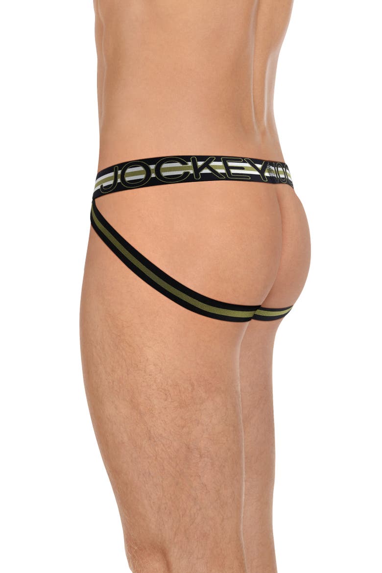 Sport Men's Stability Pouch Microfiber Jock Strap, Alternate, color, Vulcan