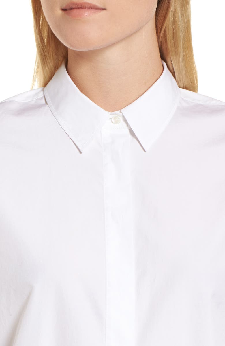 Nordstrom Signature Popover Poplin Shirt, Alternate, color,