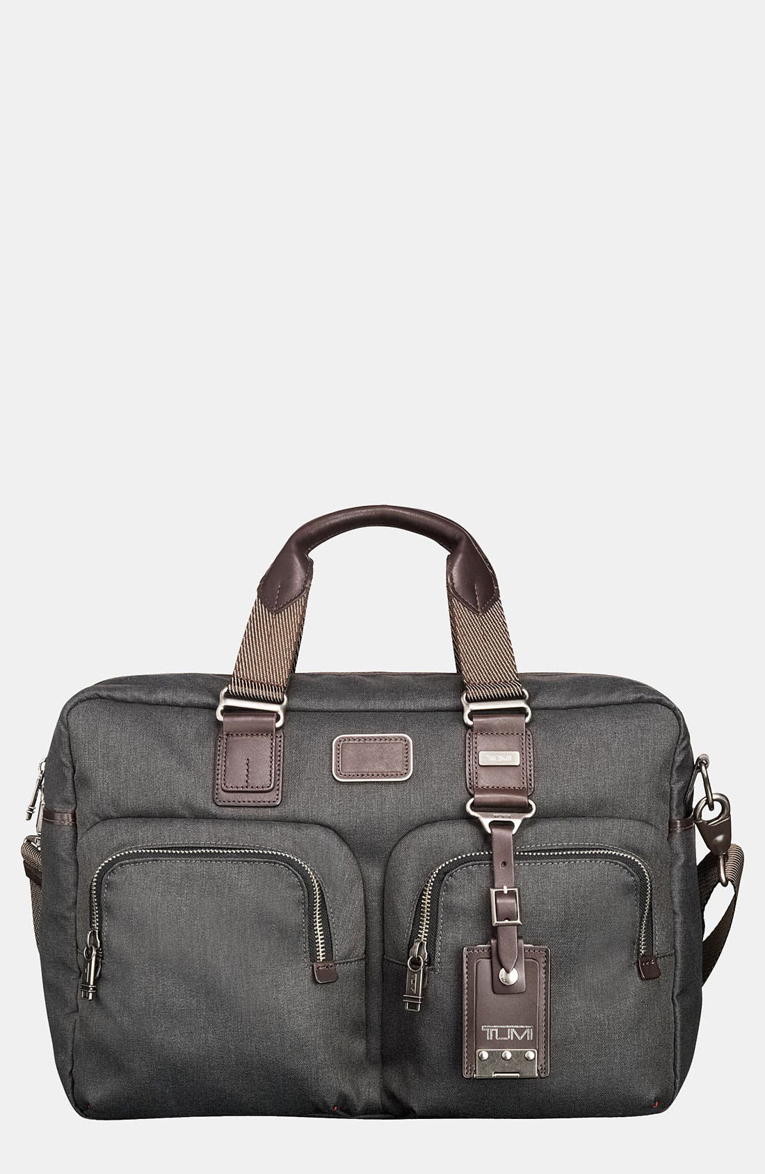 'Alpha Bravo - Everett' Essential Tote, Main, color, ANTHRACITE