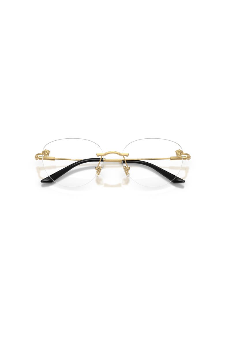 55mm Round optical glasses, Alternate, color, Gold