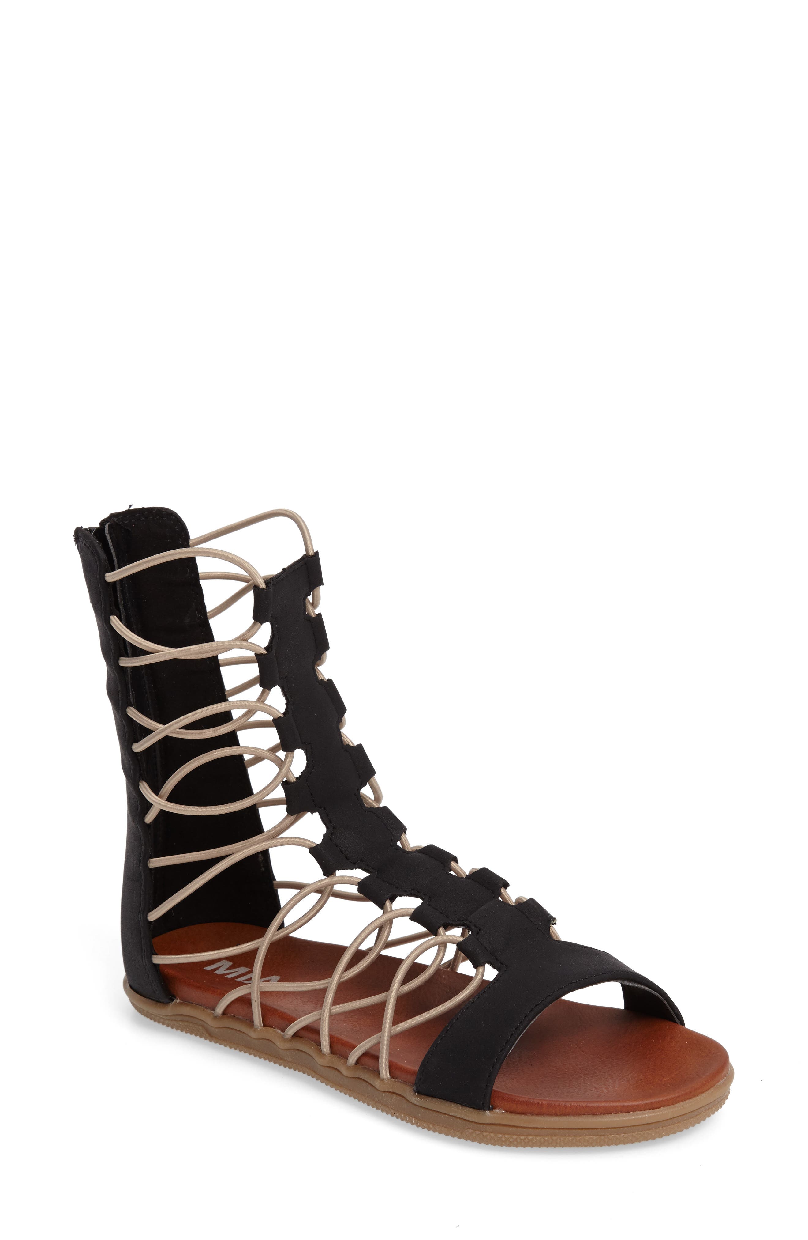MIA Elly Gladiator Sandal, Main, color, 