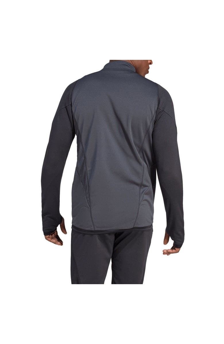 adidas Men's adidas Charcoal Real Madrid 2023/24 Training Quarter-Zip Top, Alternate, color,