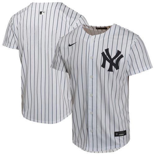 Nike Youth White New York Yankees Home Game Jersey In White