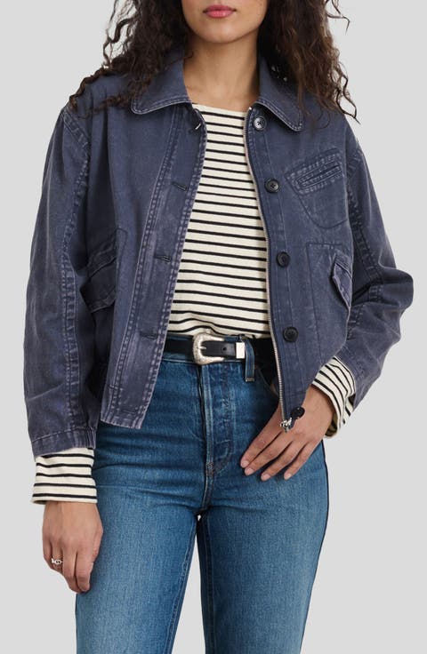Ninth Street Stretch Cotton Twill Jacket