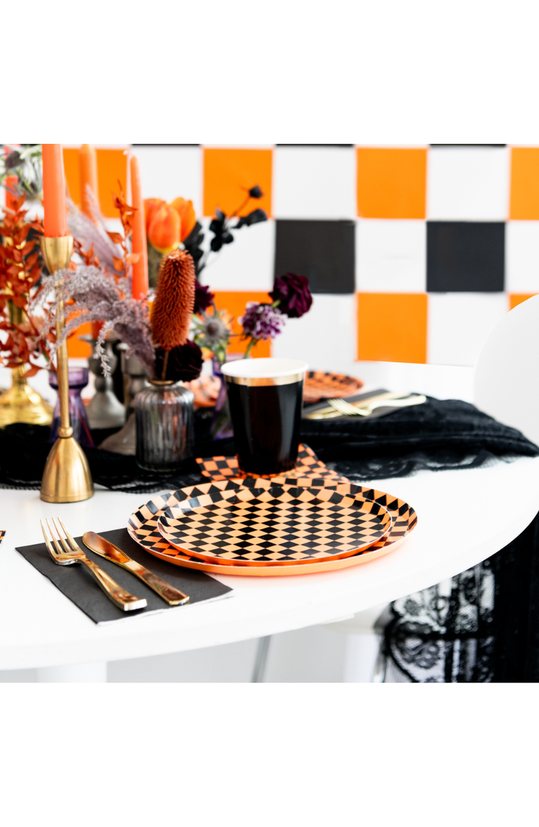 Jollity 
Co Solid Color Guest Napkins, Alternate, color, Onyx