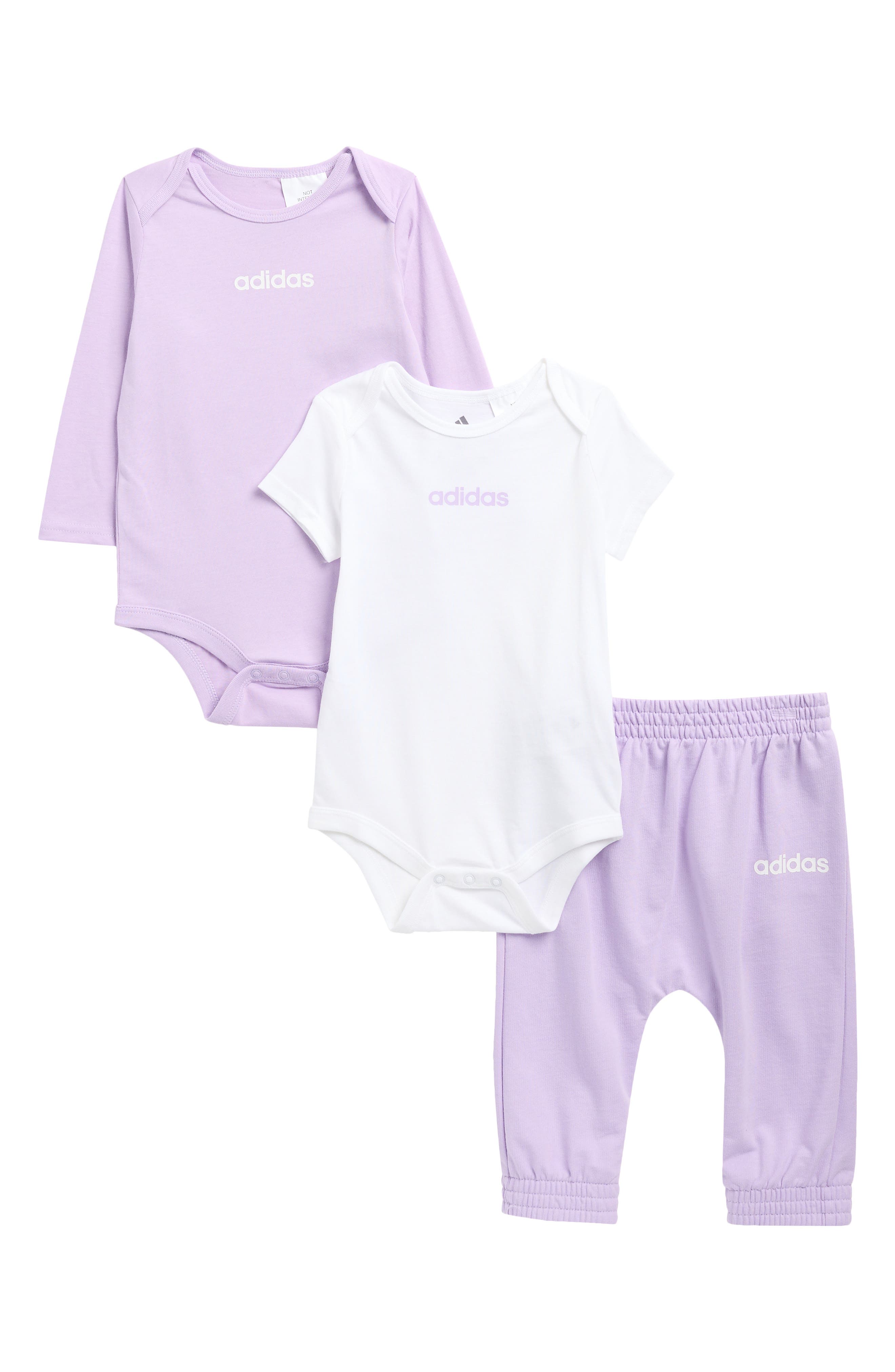 adidas Logo Bodysuits & Joggers Set