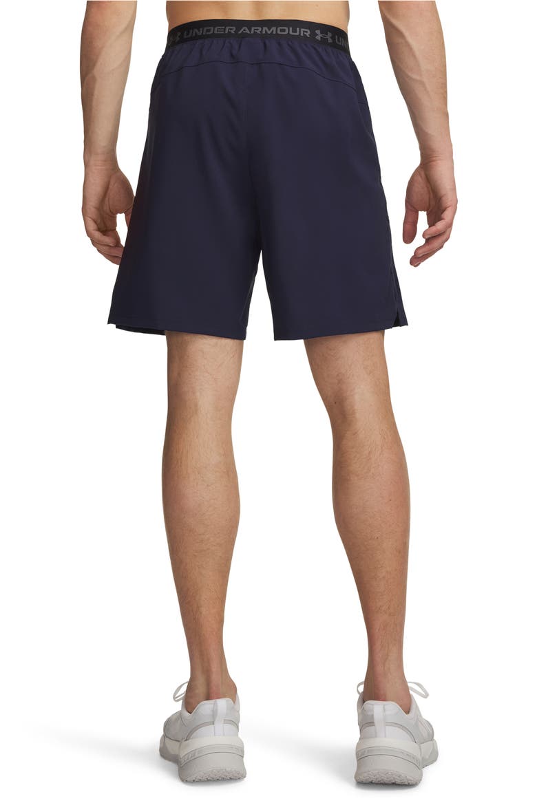 UA Vanish Woven 2.0 8-Inch Athletic Shorts, Alternate, color, 410 MIDNIGHT NAVY