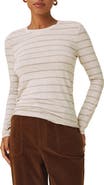 Splendid Bri Stripe Long Sleeve T-Shirt