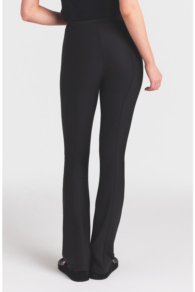 Body High Waist Flare Pants, Alternate, color, ONYX