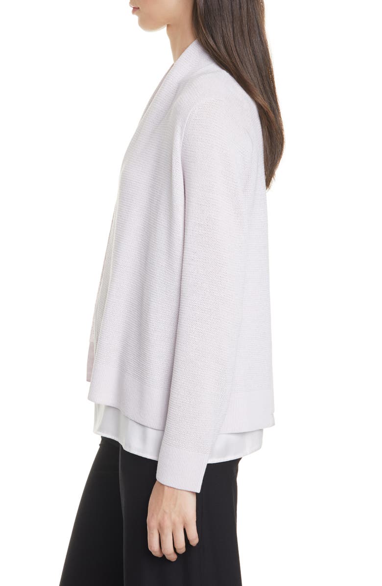 Eileen Fisher Merino Wool Cardigan, Alternate, color, 