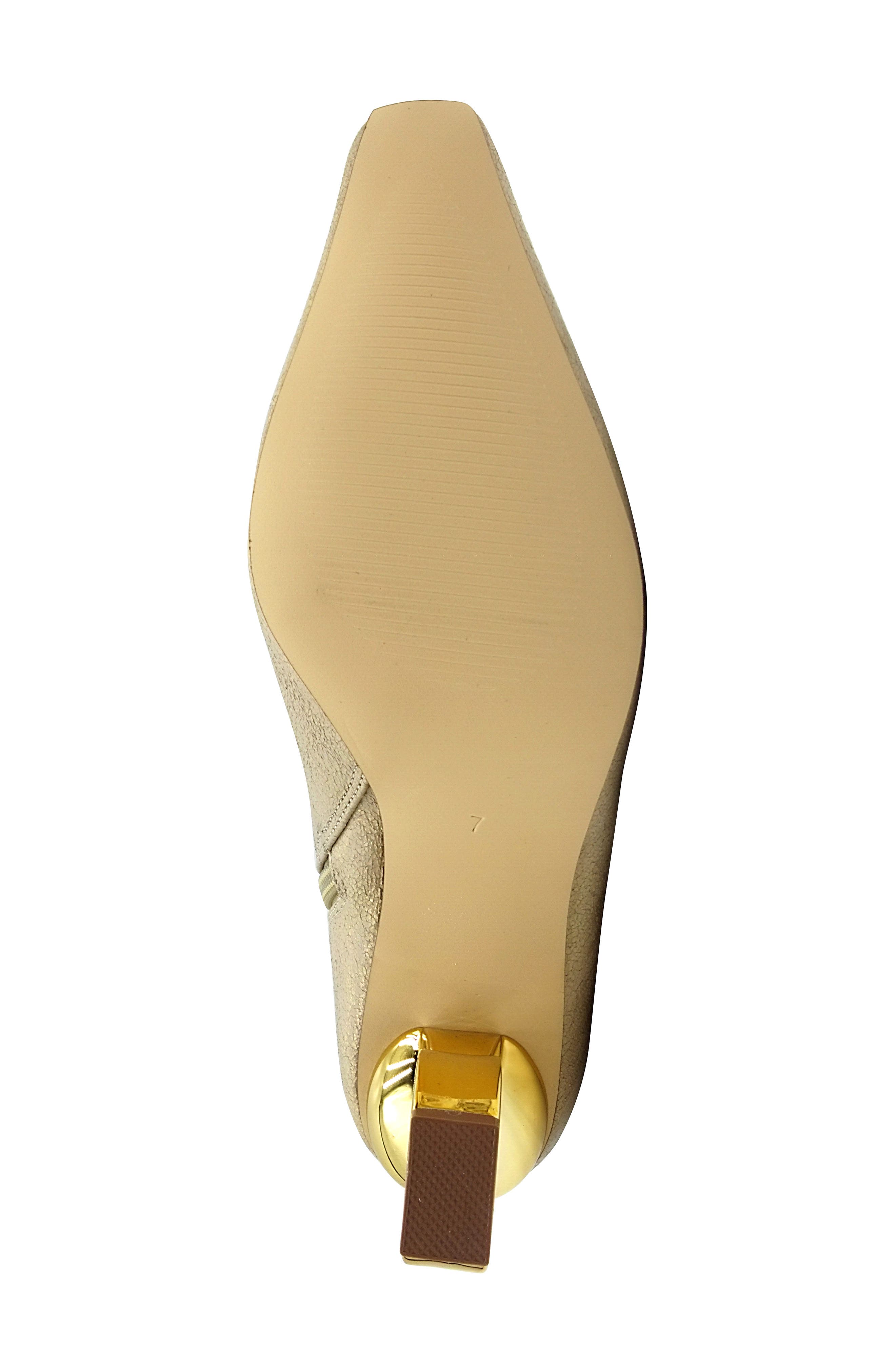Roxy Pebbled Ankle Boot, Alternate, color, GOLD