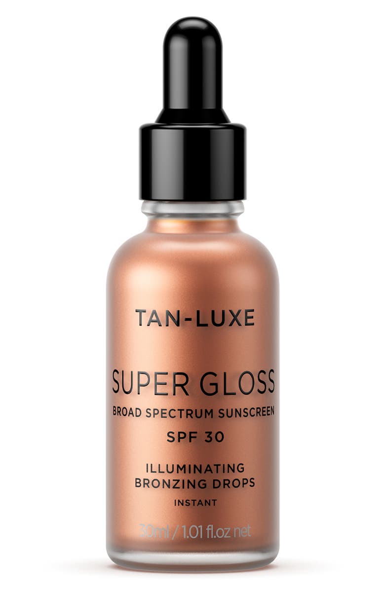 Tan-Luxe Tan-Lux Super Gloss Illuminating Bronzing Drops SPF 30, Main, color,