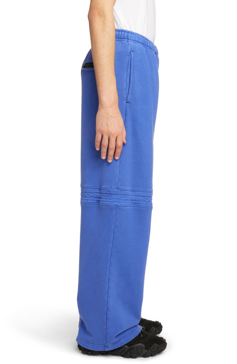 Acne Studios Farmy Chain Embossed Graphic Sweatpants, Alternate, color,