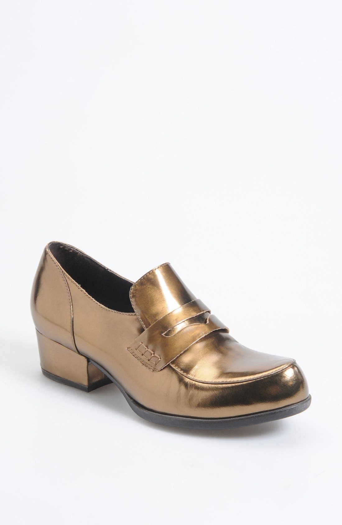 'Ginni' Flat, Main, color, BRONZE METALLIC