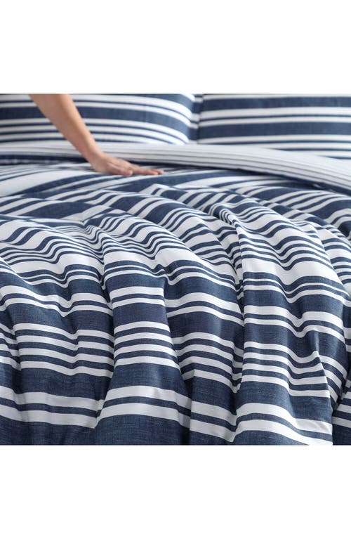 Nautica Coastline Stripe Cotton Comforter Set