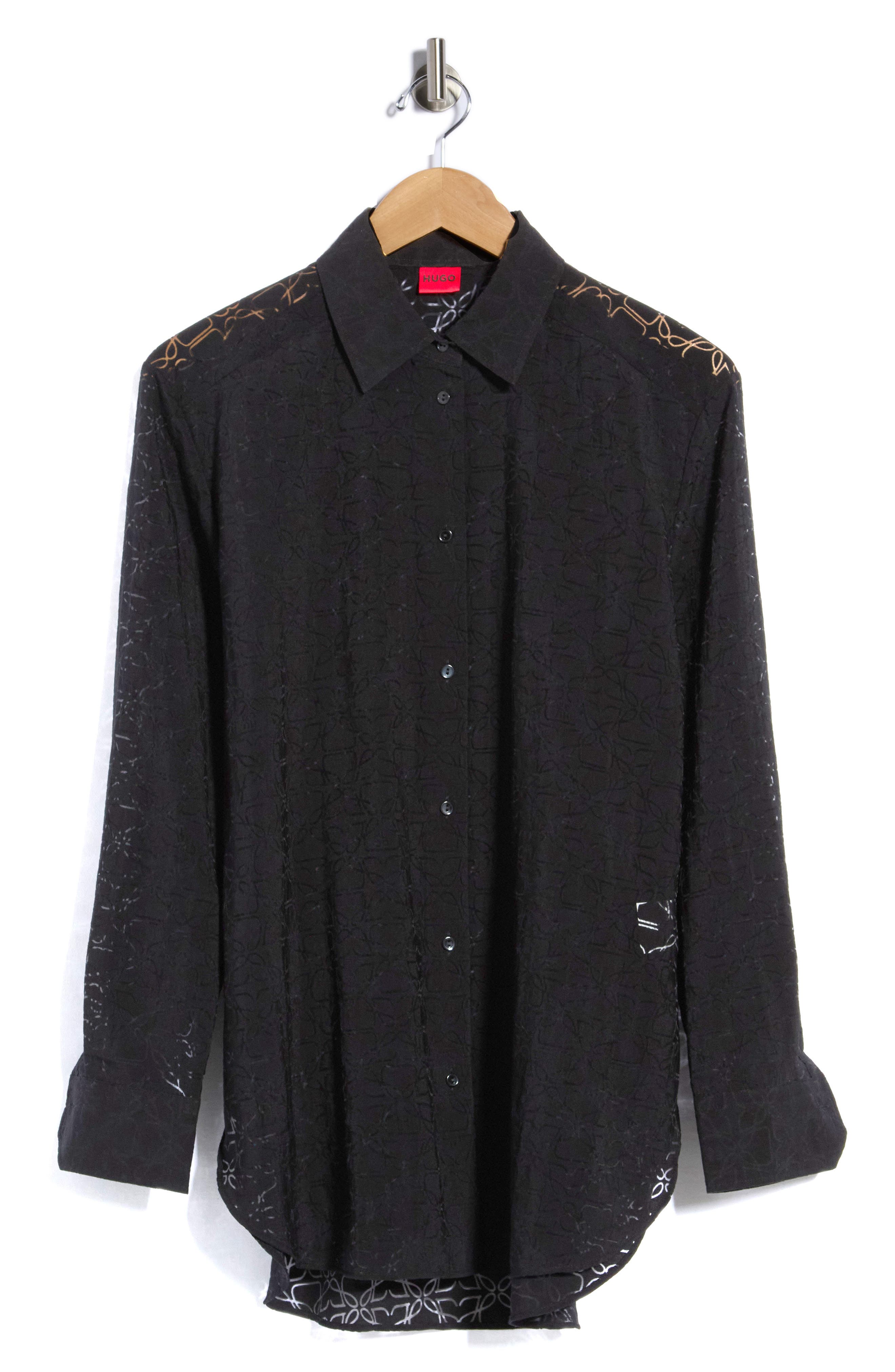 Oversize Button-Up Shirt