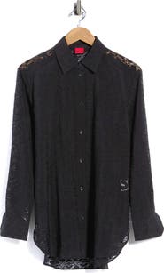 BOSS Oversize Button-Up Shirt