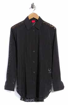 Oversize Button-Up Shirt