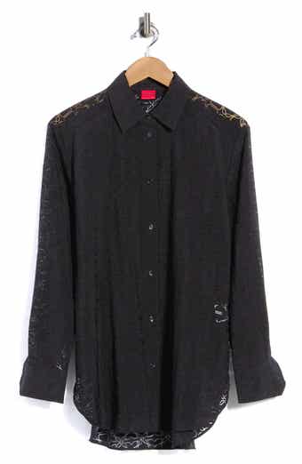 Oversize Button-Up Shirt