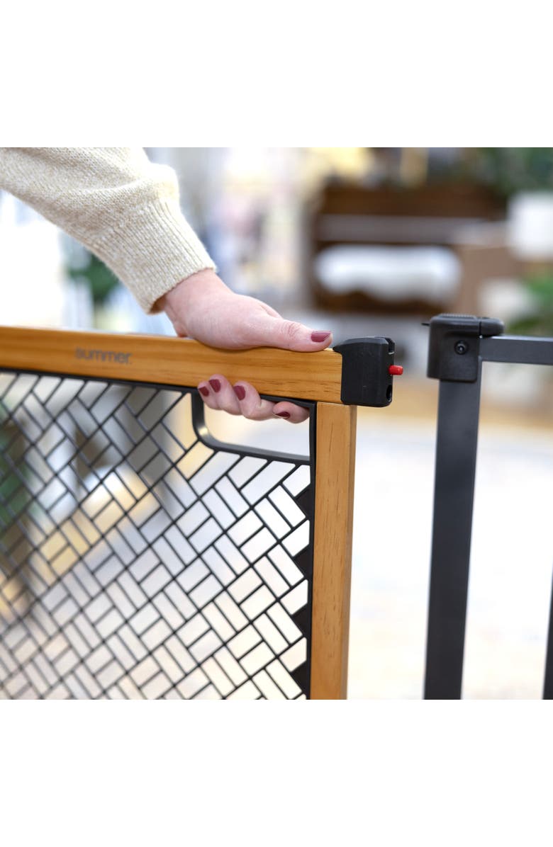 INGENUITY Thruway 60XW Series Extra Wide Safety Pet and Baby Gate, Alternate, color, Slate