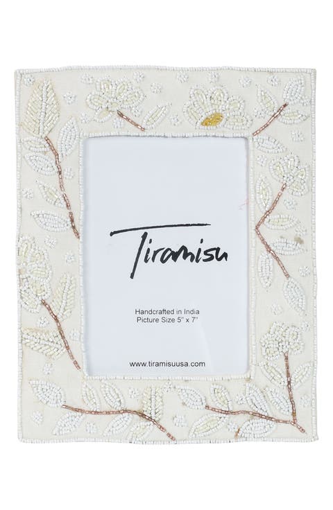 Oasis Botanical Beaded Picture Frame