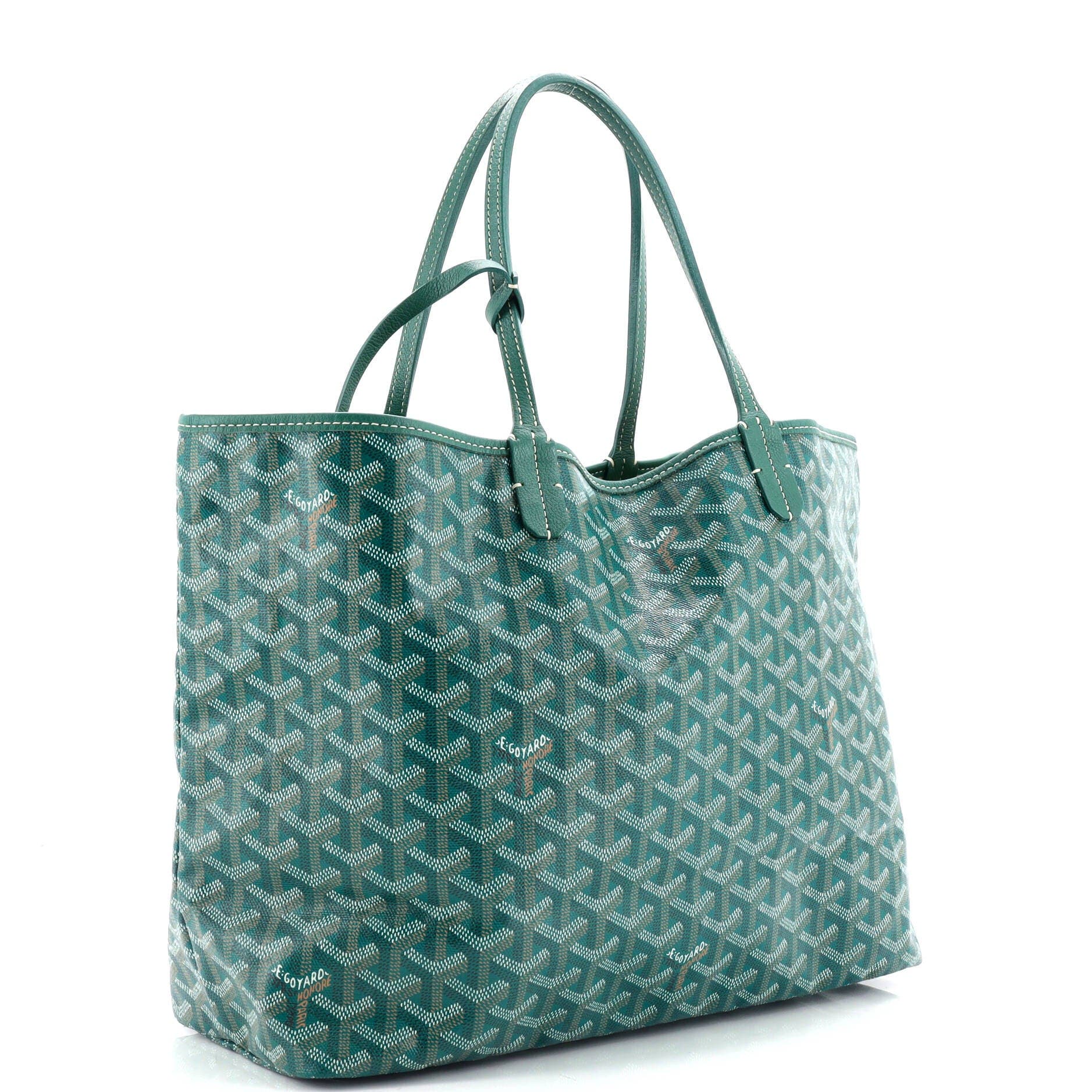 Pre-Owned Goyard Saint Louis Tote Coated Canvas XXL, Alternate, color, 