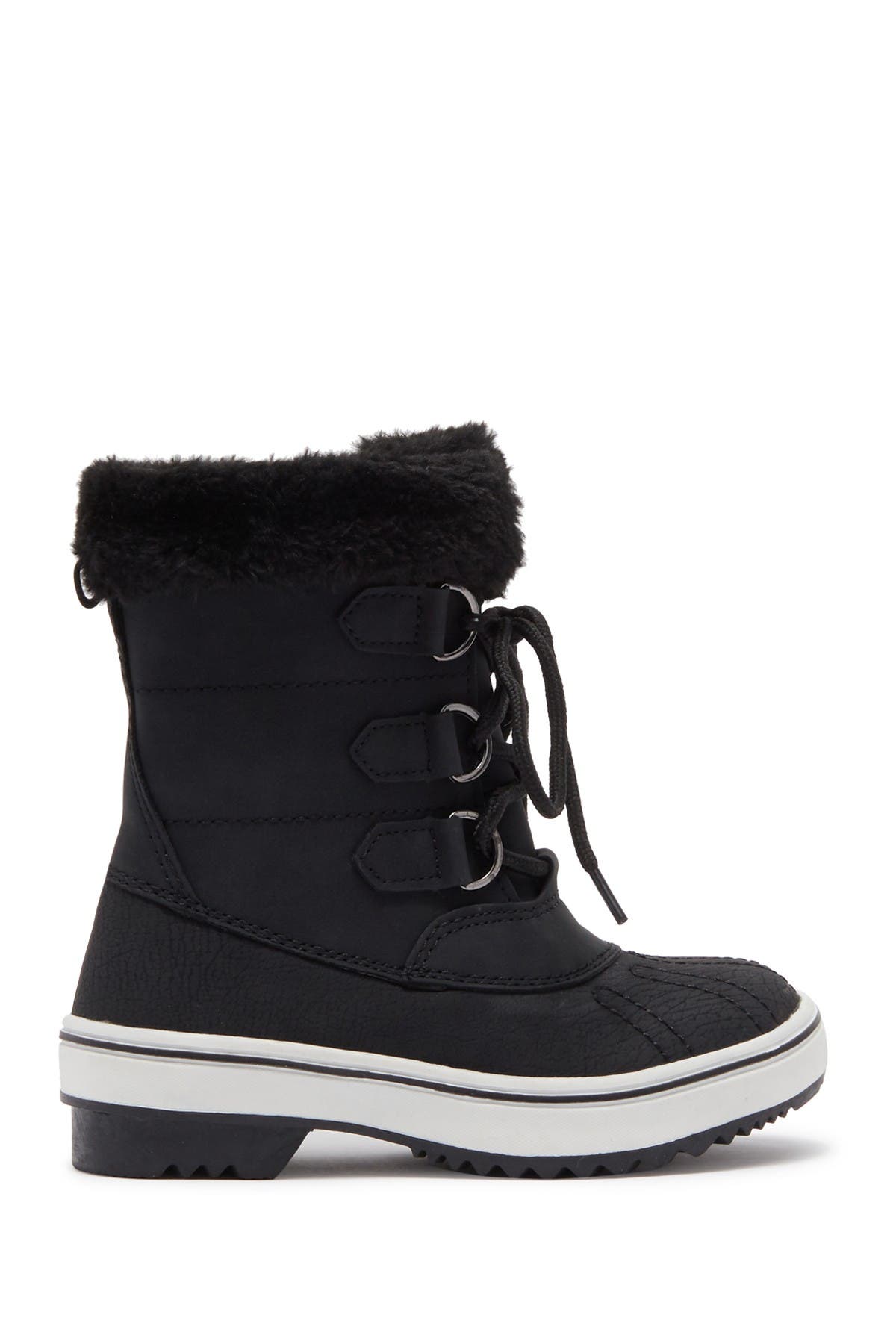 TOP GUY SHOES Kimora Faux Fur Lined Snow Boot, Alternate, color, 