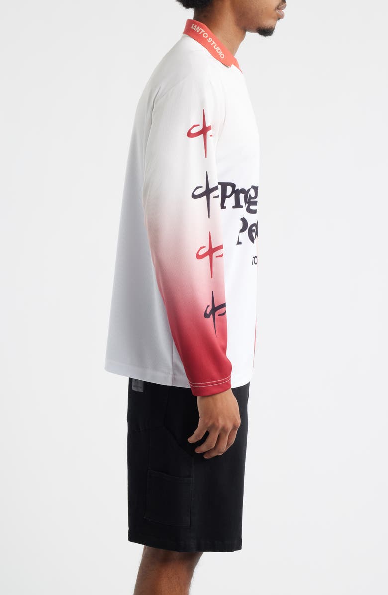 SANTO STUDIO Progress Over Perfection Club Jersey, Alternate, color, Red