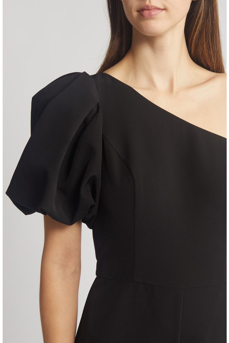 One-Shoulder Jumpsuit, Alternate, color, BLACK