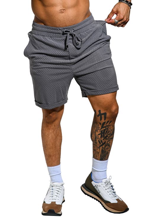 Athgainsboro Cotton Blend Drawstring Shorts