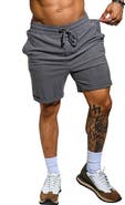 Maceoo Athgainsboro Cotton Blend Drawstring Shorts