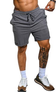 Maceoo Athgainsboro Cotton Blend Drawstring Shorts