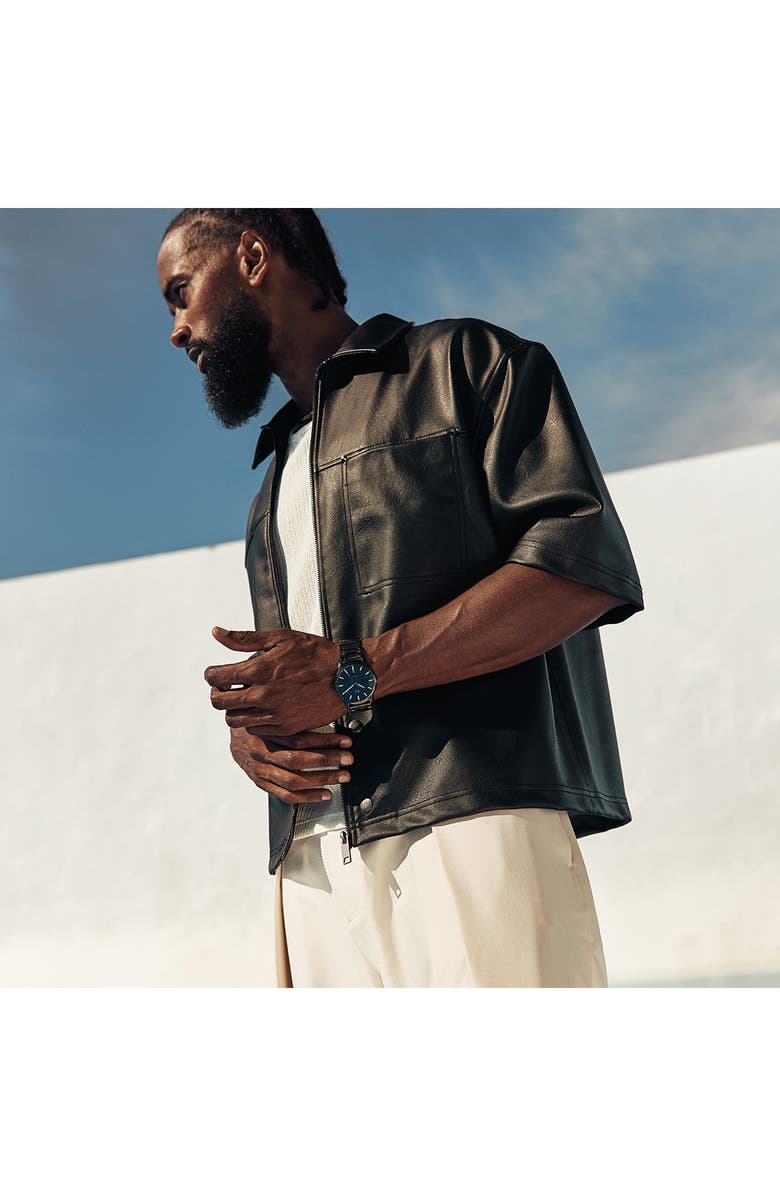 MVMT Classic II Ceramic Bracelet Watch, 44mm, Alternate, color, 