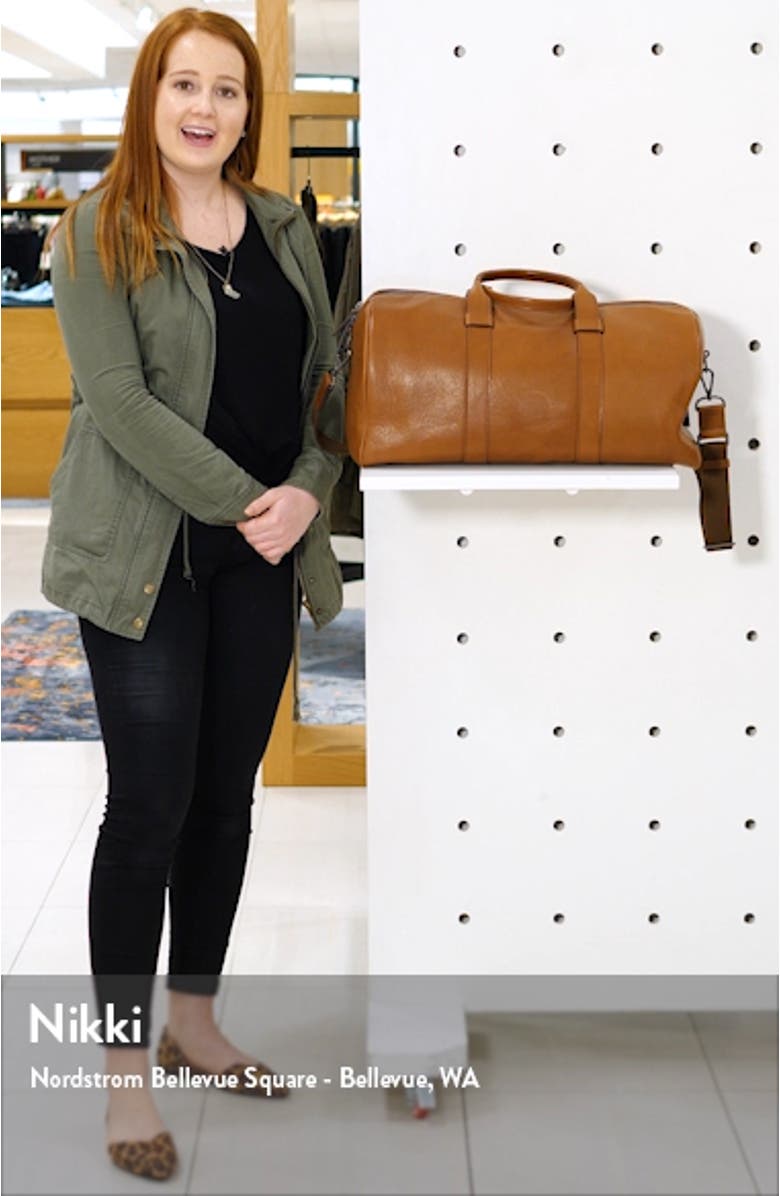 Guardian Leather Duffle Bag, sales video thumbnail