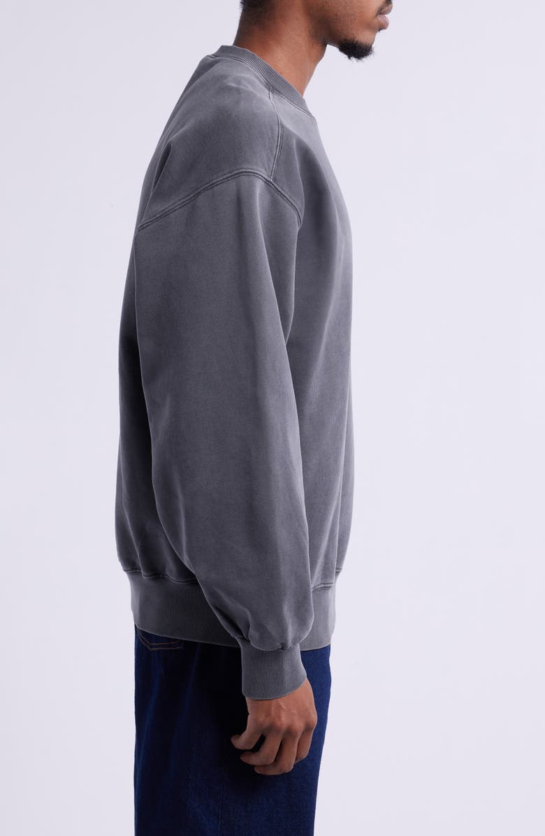 Carhartt Work In Progress Vista Oversize Cotton French Terry Crewneck Sweatshirt, Alternate, color, 