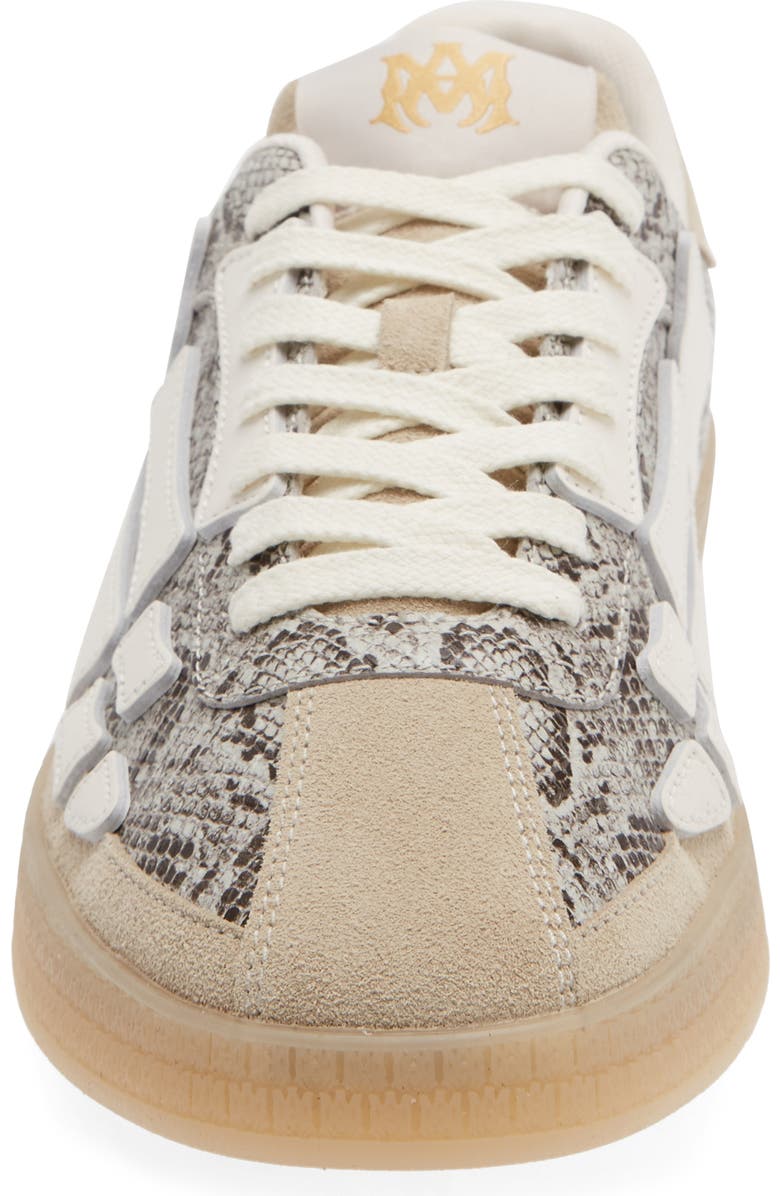 AMIRI Pacific Bones Sneaker, Alternate, color, Alabaster