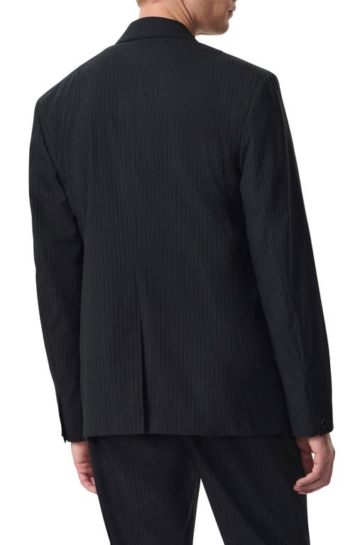 Rag & Bone Men's Butler Tonal Pinstripe Blazer In Black