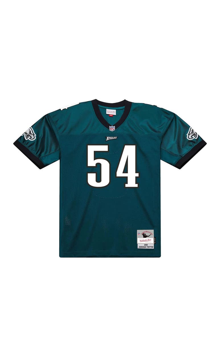 Mitchell 
Ness Men
s Mitchell 
Ness Jeremiah Trotter Green Philadelphia Eagles 2000 Legacy Throwback Replica Jersey, Alternate, color, Green