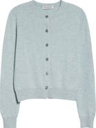 Johnstons of Elgin Iris Cashmere Crewneck Cardigan
