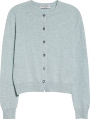 Johnstons of Elgin Iris Cashmere Crewneck Cardigan